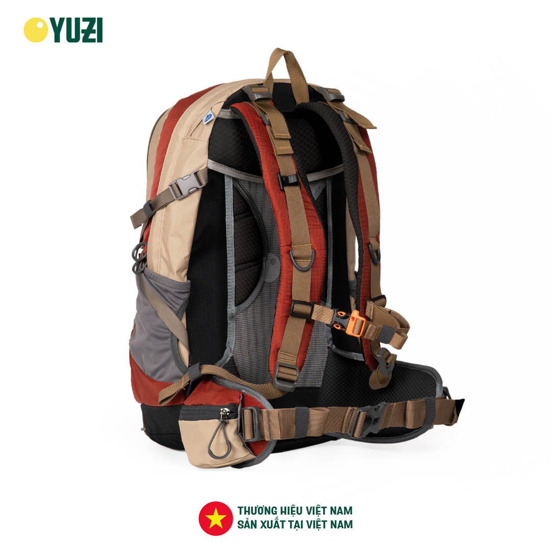 Balo leo núi 40 Lít trợ lực kháng nước YUZI- Usual 40L