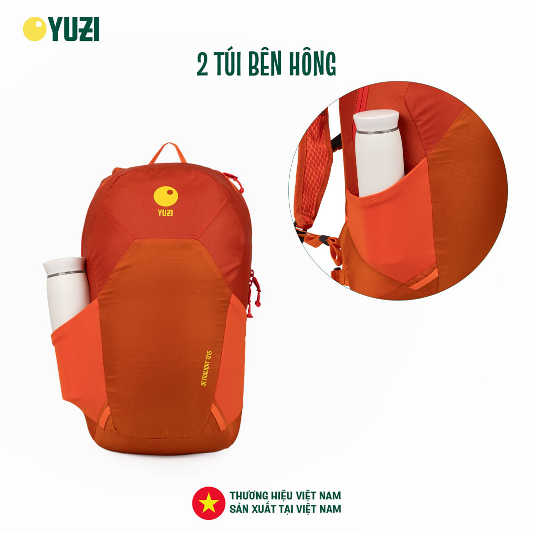 Balo leo núi dung tích 15 lít Yuzi Ultralight YZ15