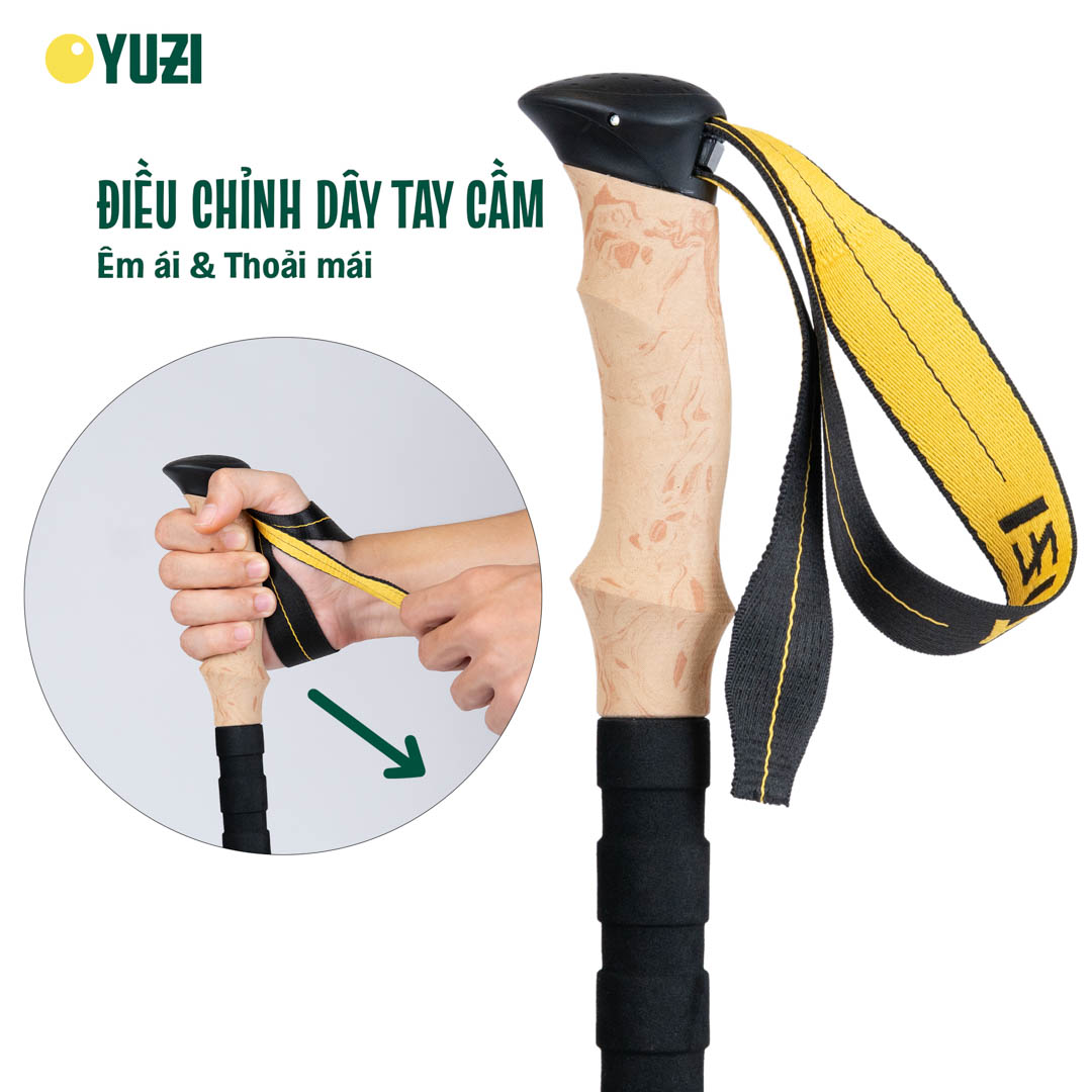 Gậy leo núi trekking Yuzi Trek YZ65135