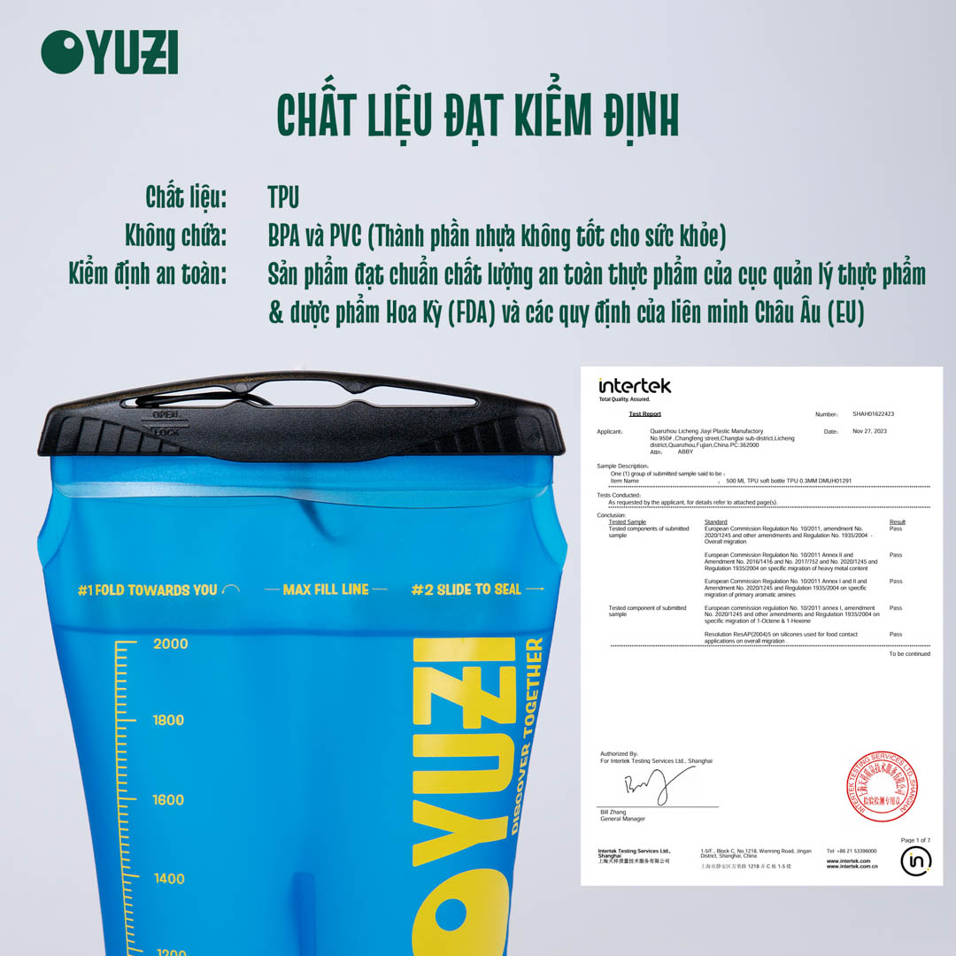 Túi đựng nước Yuzi Fresh